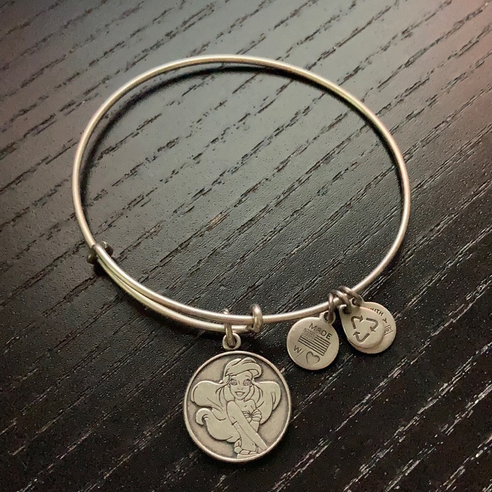 Alex and Ani bracelet w/ Disney Ariel charm